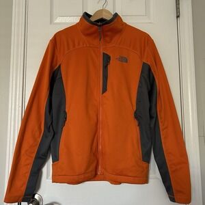 The North Face Men's Zip Up Jacket‎ in Orange